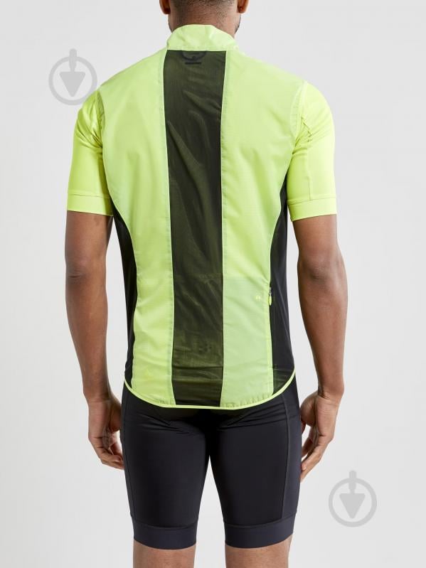 Велошорти Craft Essence Light Wind Vest M 1908814-851000 р.S жовтий - фото 2