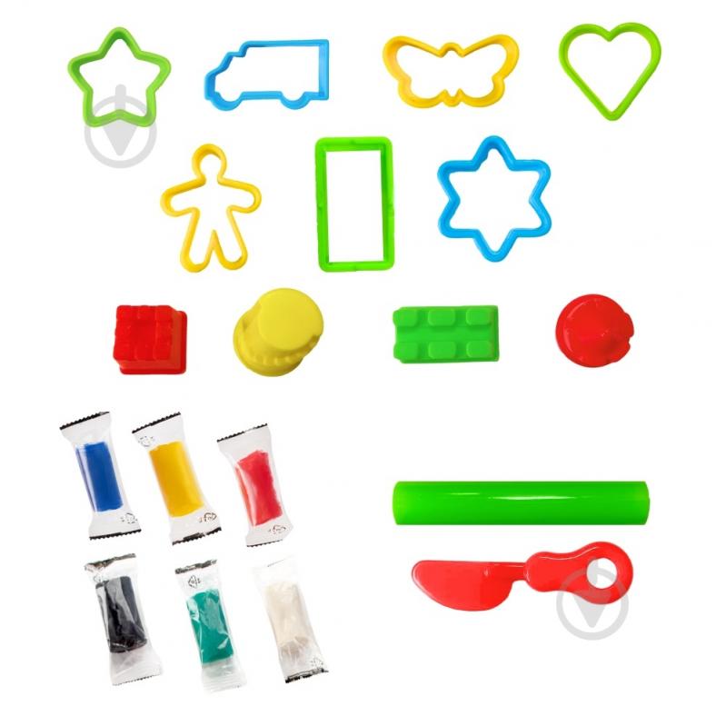 Набір для ліплення DGT-ART мікс аксесуарів 15 елементів FOR11 - фото 4 Набір для ліплення DGT-ART мікс аксесуарів 15 елементів FOR11 - фото 4