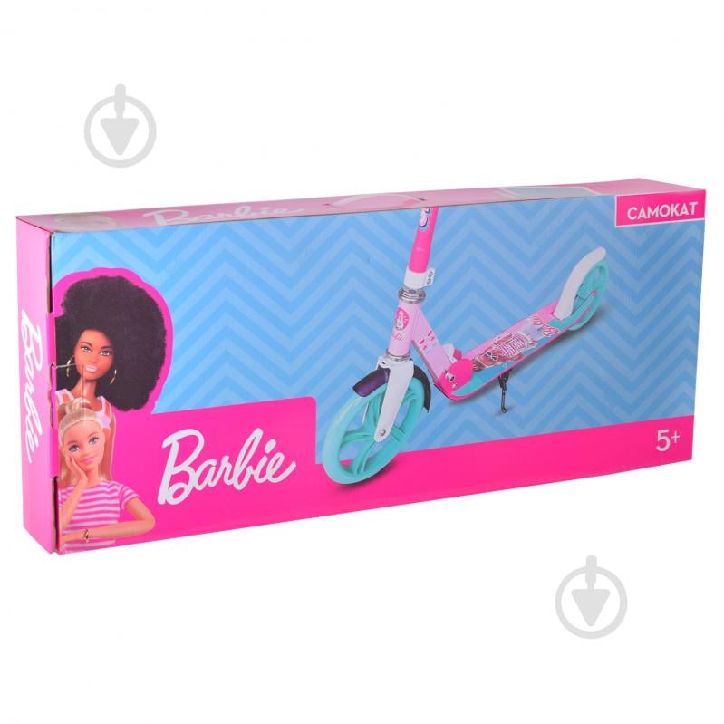 Самокат Disney Barbie белый с розовым SC22020 - фото 7