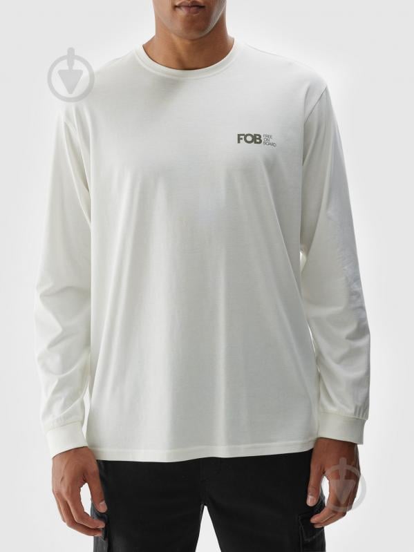 Футболка 4F LONGSLEEVE M315 4FWAW24TLONM315-11S р.2XL бежевый - фото 4