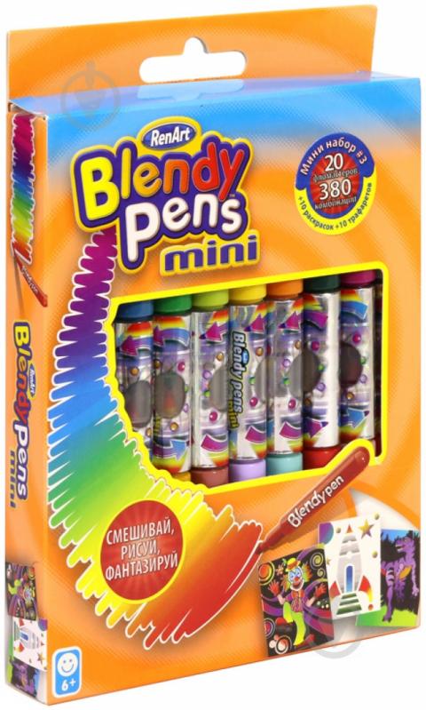 Набір для малювання RenArt Blendy Pens mini MB3106UK(UA) - фото 1