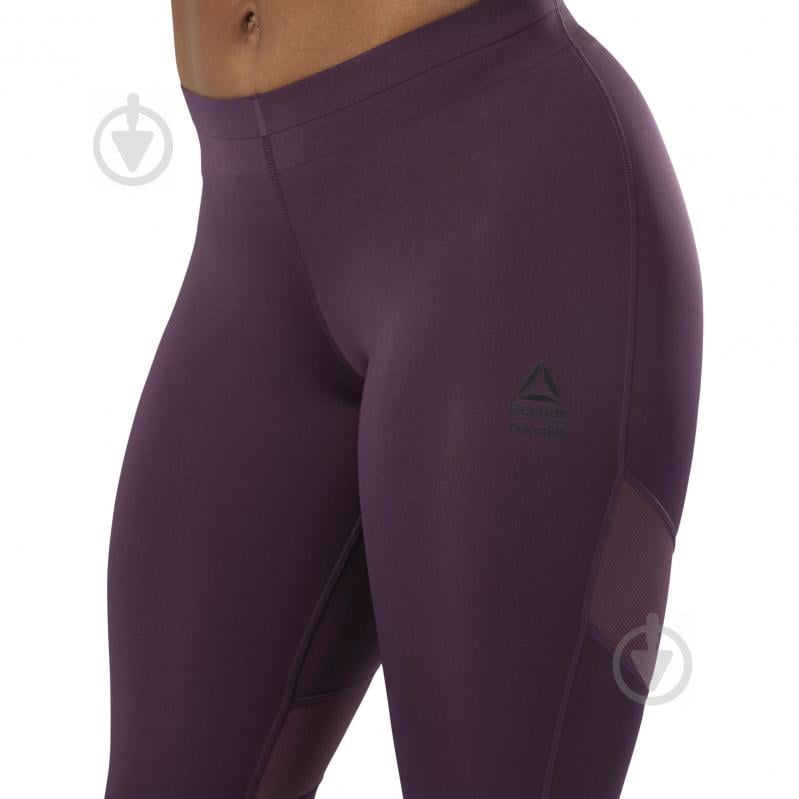 Лосины Reebok RC Comp Tight DU5086 р.S фиолетовый - фото 5