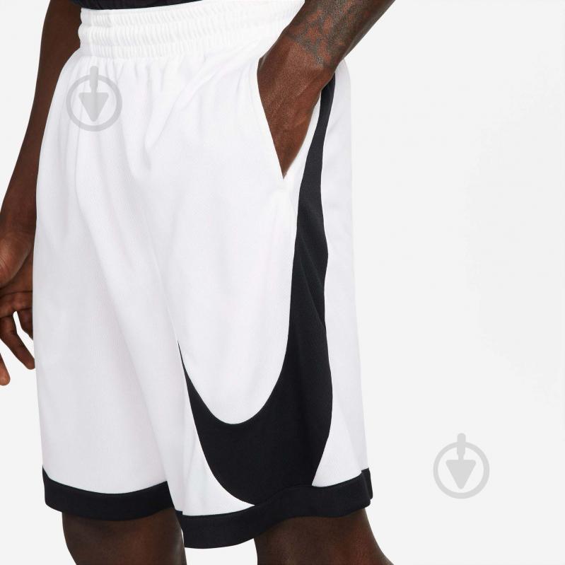 Шорти Nike DF HBR SHORT 3.0 DH6763-100 р. L білий - фото 4