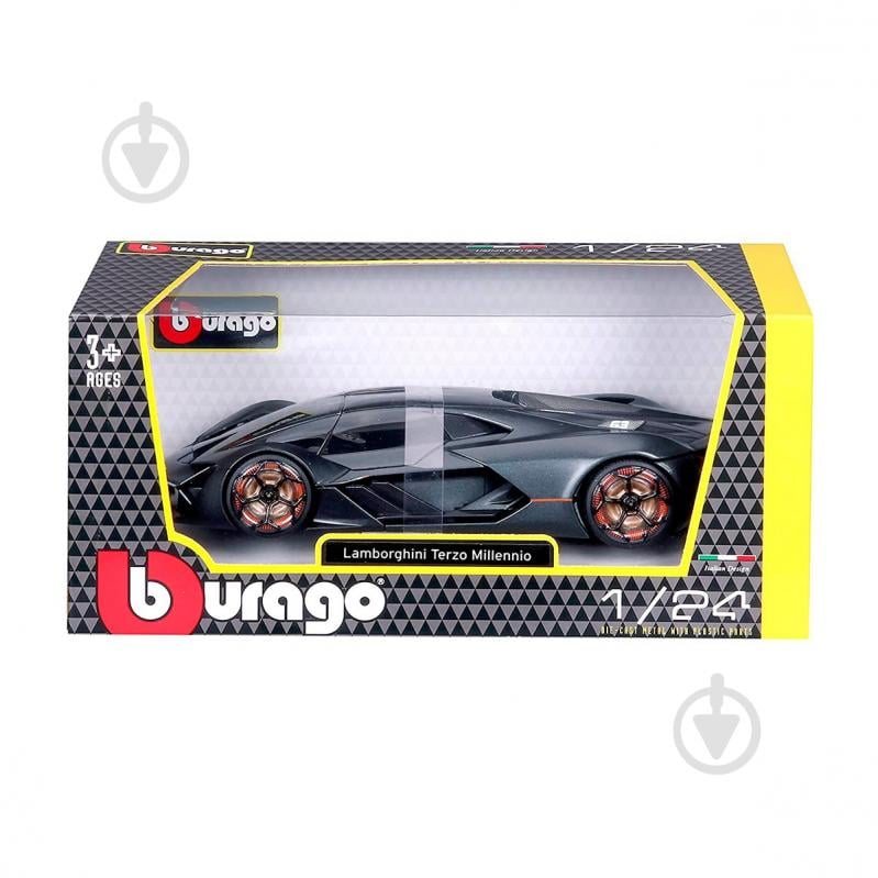 Автомодель Bburago 1:24 Lamborghini Terzo Millennio 18-21094 - фото 10