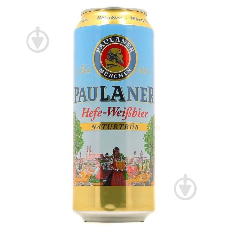 Пиво Paulaner Hefe-Weissbier 500 мл - фото 8