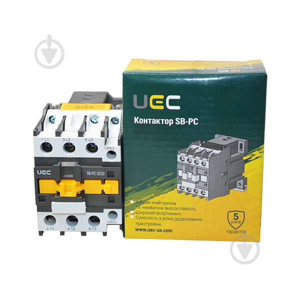 Контактор UEC SB-РC PC2-SB-032-36-10 - фото 2 Контактор UEC SB-РC PC2-SB-032-36-10 - фото 2