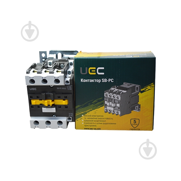 Контактор UEC SB-РC PC3-SB-050-220-11 - фото 2 Контактор UEC SB-РC PC3-SB-050-220-11 - фото 2