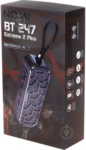 Портативная колонка Nomi Extreme 2 Plus 2.0 black (479199) - фото 7