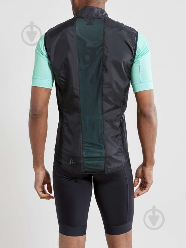 Велошорты Craft Essence Light Wind Vest M 1908814-999000 р.2XL черный - фото 2