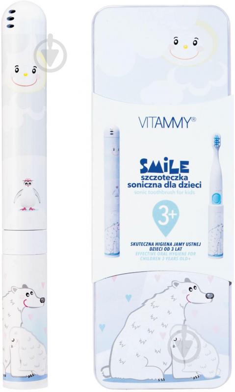 Електрична зубна щітка Vitammy SMILE White Bear (від 3 років) TOW016159 - фото 2