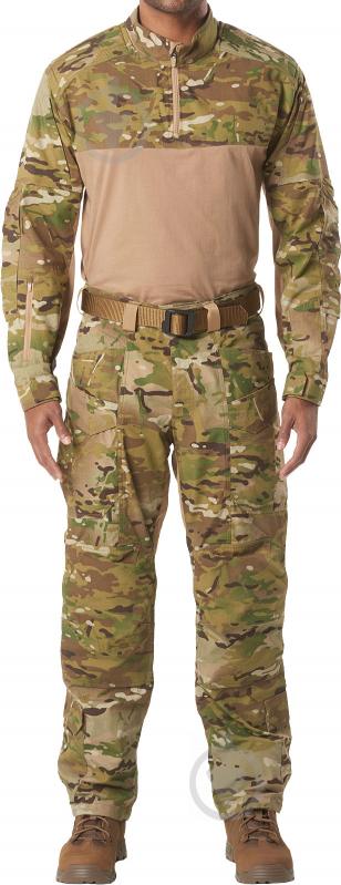 Сорочка тактична під бронежилет 5.11 XPRT® MultiCam® Rapid Shirt [169] Multicam 2XL - фото 5