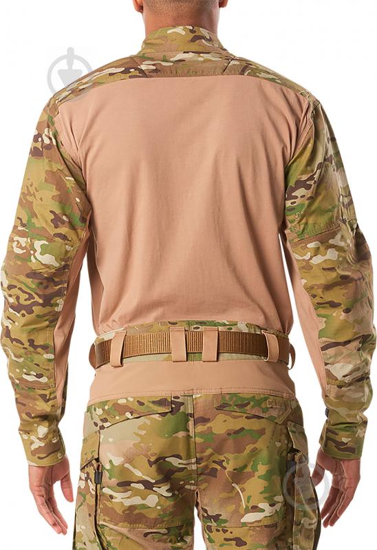 Рубашка тактическая под бронежилет 5.11 XPRT® MultiCam® Rapid Shirt [169] Multicam 2XL - фото 3