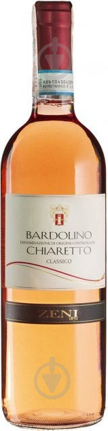 Вино Zeni Bardolino Chiaretto Classico 0,75 л - фото 1