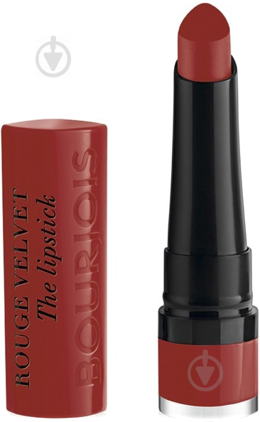 Помада губная Bourjois Rouge Edition Velvet №08 Rubi’s Cute 2,4 г - фото 1