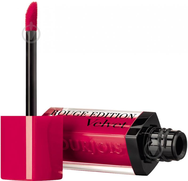 Помада рідка Bourjois Rouge Edition Velvet №13 Fu(N)Chsia 7,7 мл - фото 1