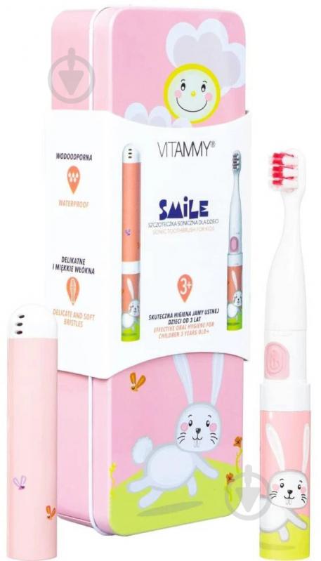 Електрична зубна щітка дитяча Vitammy SMILE Rabbit TOW012152 - фото 7