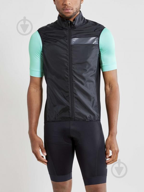 Велошорти Craft Essence Light Wind Vest M 1908814-999000 р.L чорний - фото 1