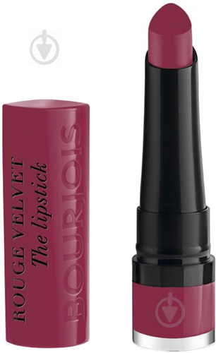 Помада губная Bourjois Rouge Edition Velvet №09 Fuchsia Botté 2,4 г - фото 1