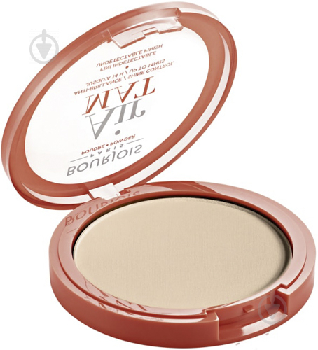 Пудра компактная Bourjois Air MAT матовая №01 10 г - фото 1