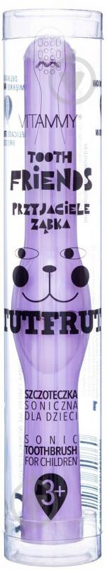 Электрическая зубная щетка детская Vitammy Tooth Friends purpleTutfrut TOW013598 - фото 3