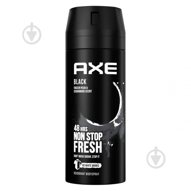 Антиперспірант для чоловіків AXE Black 150 мл - фото 1