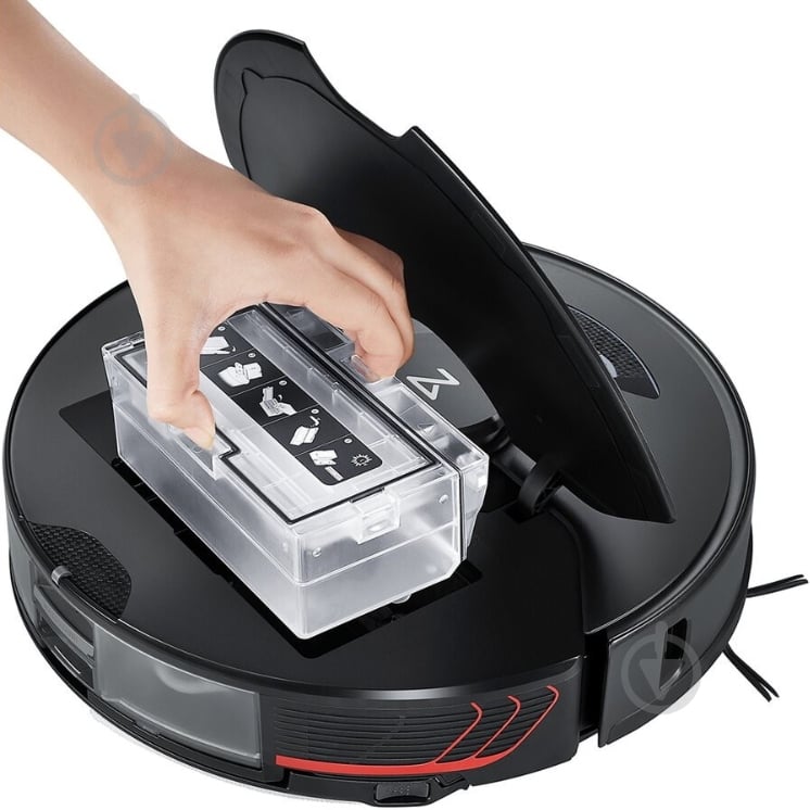 Робот-пилосос Roborock Vacuum Cleaner S7 Max V black - фото 4