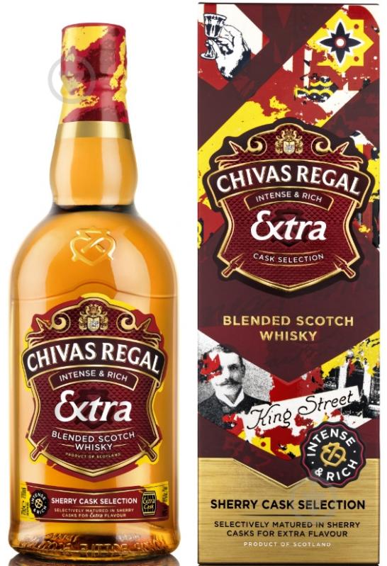 Виски Chivas Regal Chivas Regal Extra Sherry Cask 0,7 л - фото 1 Виски Chivas Regal Chivas Regal Extra Sherry Cask 0,7 л - фото 1