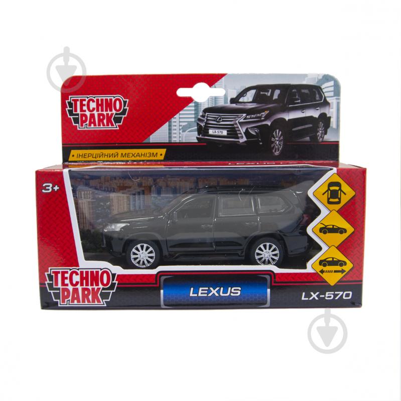 Автомодель Technopark 1:43 Lexus LX570-BK(FOB) - фото 9