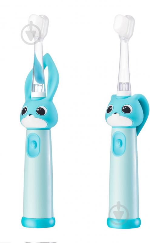 Электрическая зубная щетка Vitammy Bunny Light Blue (от 0-3 лет) TOW019487 - фото 3