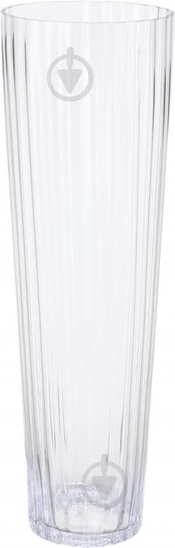 Ваза скляна Wrzesniak Glassworks Dew 60 см прозора 17-7251 - фото 1