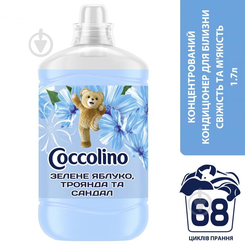 Кондиціонер для білизни Coccolino Blue Splash 1,7 л - фото 2