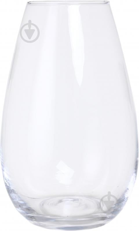 Ваза скляна Wrzesniak Glassworks Lumen 23,5 см прозора 17-11394 - фото 3