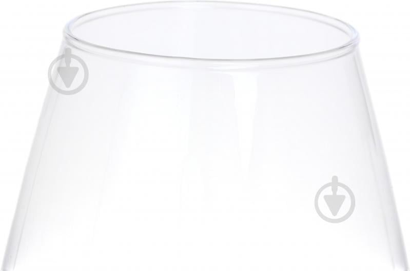 Ваза скляна Wrzesniak Glassworks Lumen 23,5 см прозора 17-11394 - фото 4