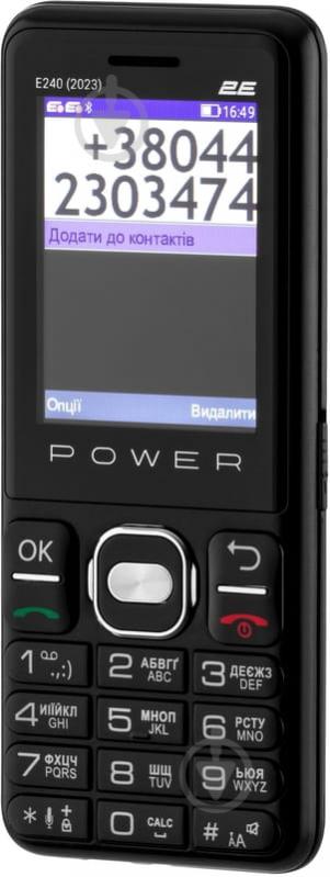 Мобільний телефон 2E E240 2023 Dual Sim black 688130251068 - фото 2