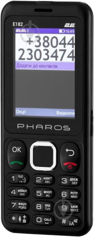 Мобільний телефон 2E E182 2023 Dual Sim black 688130245234 - фото 4