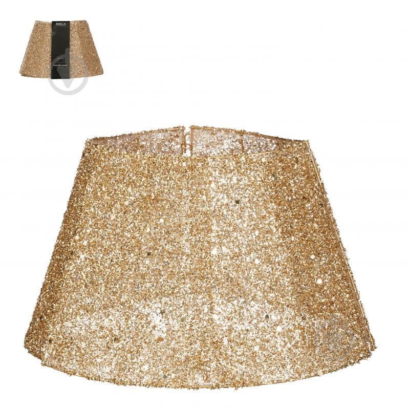 Декорація новорічна Edelman Скатертина під ялинку, складна, золота, поліестер, 30×50 см 1179867 - фото 1 Декорація новорічна Edelman Скатертина під ялинку, складна, золота, поліестер, 30×50 см 1179867 - фото 1