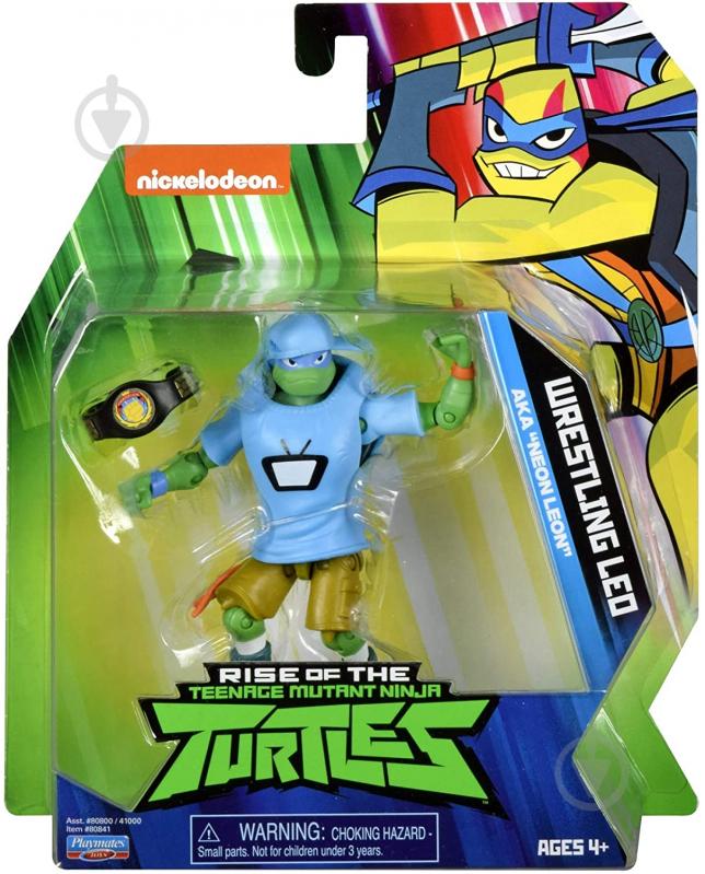 Фигурка TMNT Эволюция Черепашек-Ниндзя W4 Леонардо 80841 - фото 2
