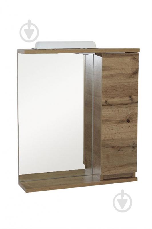 Дзеркало ХАСТ Bильера 60 + шафа дуб (права) - фото 1