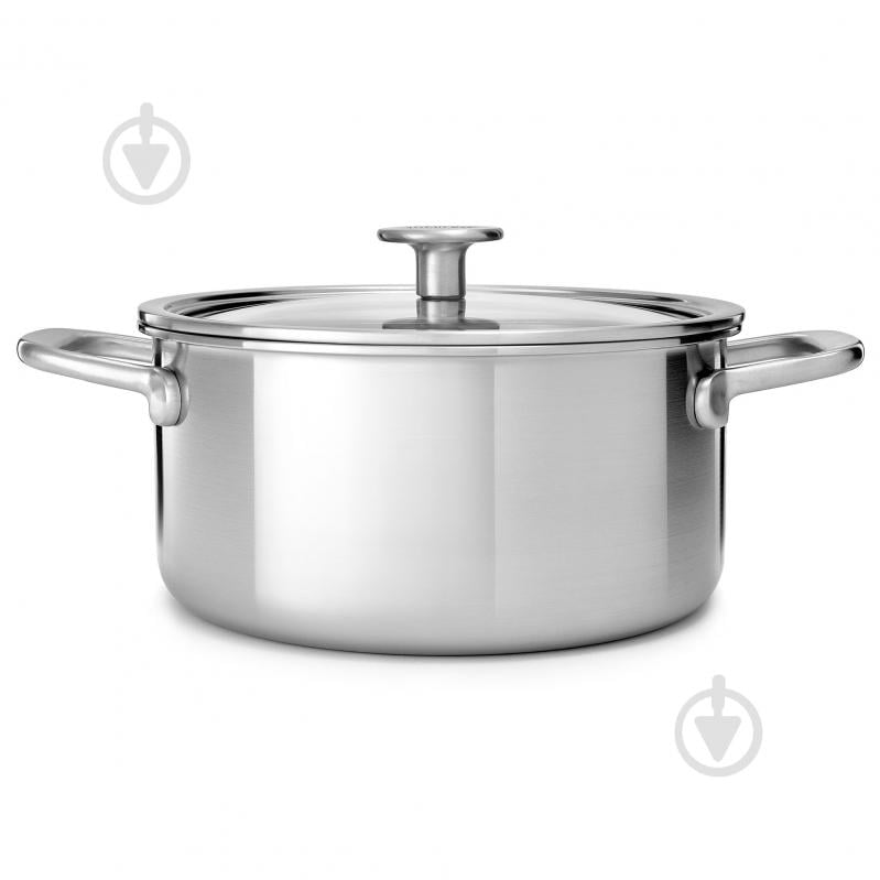 Каструля з кришкою MSS, 24 см 4,9 л (CC003260-001) KitchenAid - фото 2