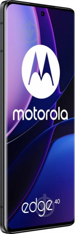 Смартфон Motorola Moto Edge 40 Dual Sim 8/256GB eclipse black (PAY40042RS) - фото 3 Смартфон Motorola Moto Edge 40 Dual Sim 8/256GB eclipse black (PAY40042RS) - фото 3