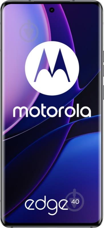 Смартфон Motorola Moto Edge 40 Dual Sim 8/256GB eclipse black (PAY40042RS) - фото 2 Смартфон Motorola Moto Edge 40 Dual Sim 8/256GB eclipse black (PAY40042RS) - фото 2