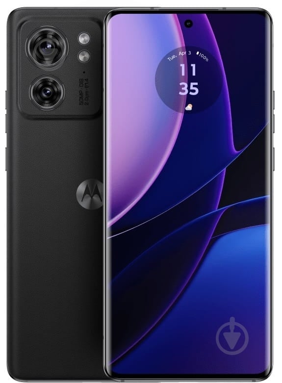 Смартфон Motorola Moto Edge 40 Dual Sim 8/256GB eclipse black (PAY40042RS) - фото 1 Смартфон Motorola Moto Edge 40 Dual Sim 8/256GB eclipse black (PAY40042RS) - фото 1