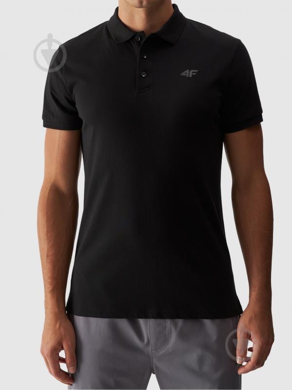 Поло 4F POLO SHIRT M316 4FWMM00TPTSM316-20S р.2XL чорний - фото 5