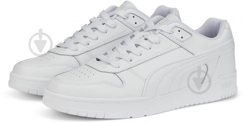 Кроссовки мужские Puma RBD GAME LOW PUMA WHITE-PUMA WHITE-PUMA 38637302 р.42 белые - фото 11