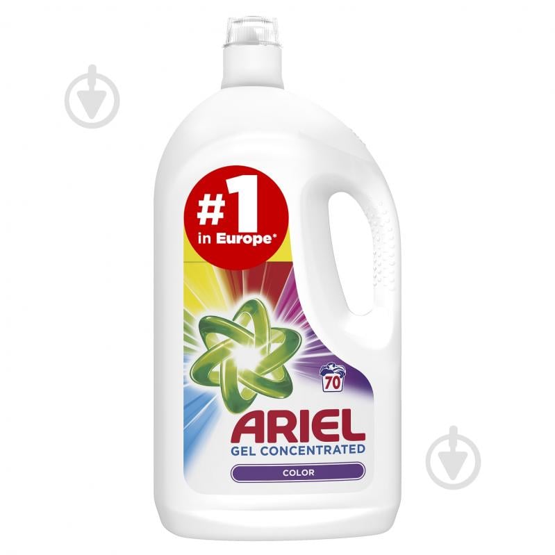 Гель для машинного та ручного прання Ariel Color 3,85 л - фото 1