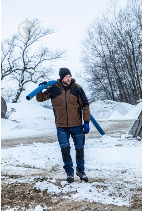 Куртка зимняя Lahti Pro р. S L4093801 коричневый - фото 3 Куртка зимняя Lahti Pro р. S L4093801 коричневый - фото 3