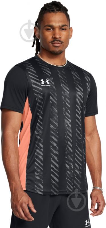 Футболка Under Armour UA M'S CH. TRAIN SS PRNT 1387163-001 р.2XL черный - фото 1