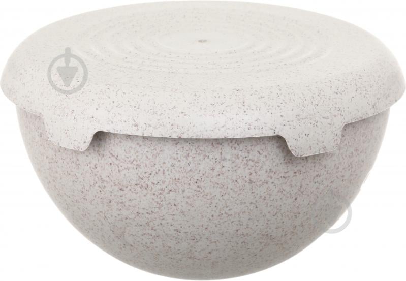 Набор салатников Practic BIO с крышкой 3 шт. (1,5 л+3 л+6 л) крем - фото 3 Набор салатников Practic BIO с крышкой 3 шт. (1,5 л+3 л+6 л) крем - фото 3