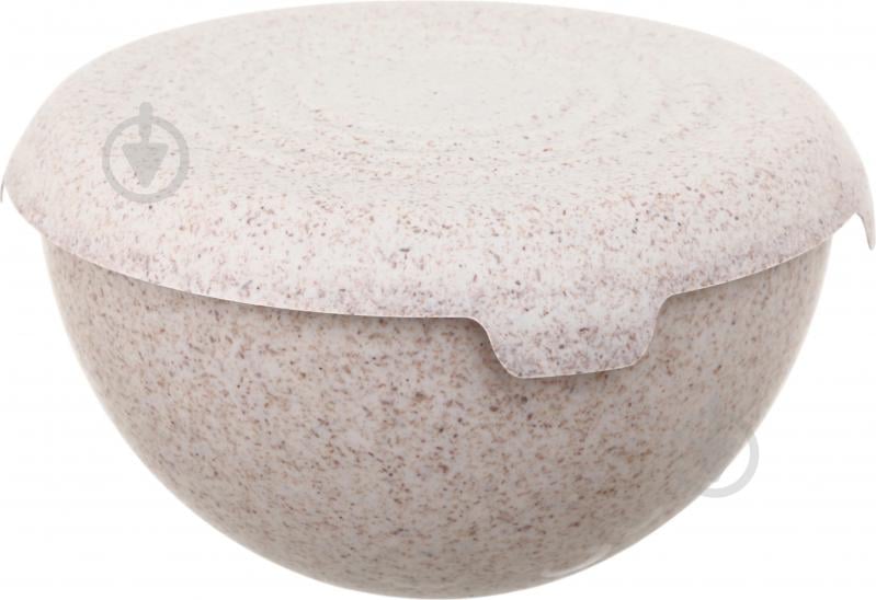 Набор салатников Practic BIO с крышкой 3 шт. (1,5 л+3 л+6 л) крем - фото 4 Набор салатников Practic BIO с крышкой 3 шт. (1,5 л+3 л+6 л) крем - фото 4