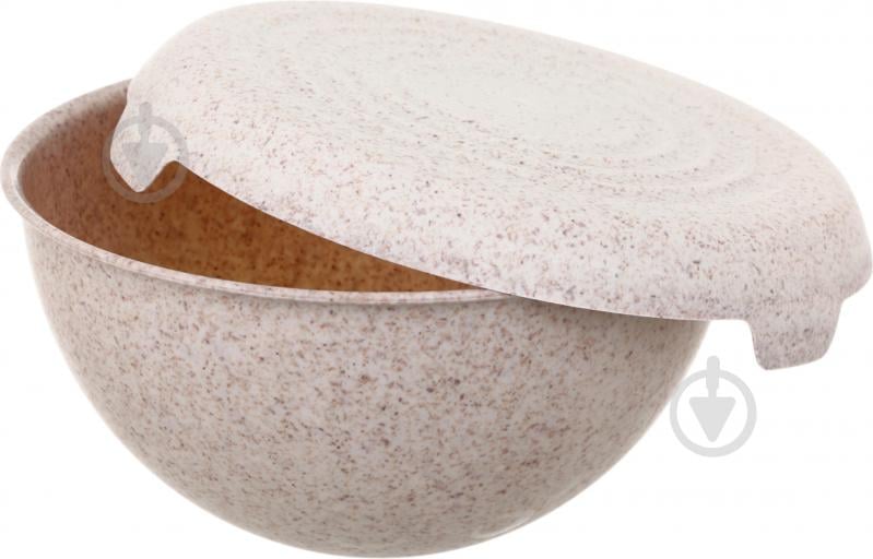 Набор салатников Practic BIO с крышкой 3 шт. (1,5 л+3 л+6 л) крем - фото 7 Набор салатников Practic BIO с крышкой 3 шт. (1,5 л+3 л+6 л) крем - фото 7